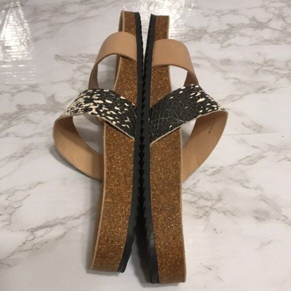 Loeffler Randall Paz two-band flat sandals size 10 ladies - Picture 6 of 10